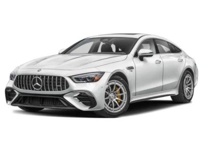 2026 Mercedes-Benz AMG GT Base in MANUFAKTUR Starling Blue Magno — front three-quarter view