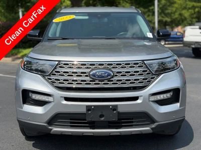 2023 Ford Explorer — rear three-quarter view