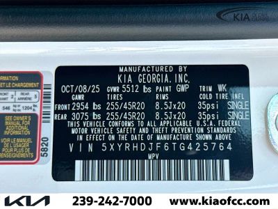 2026 Kia Sorento — photo 38 view
