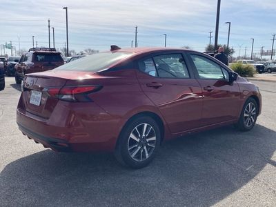 2025 Nissan Versa — rear three-quarter view