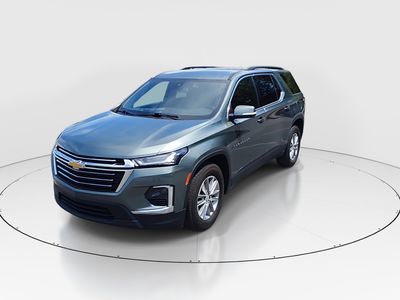 2023 Chevrolet Traverse — rear three-quarter view