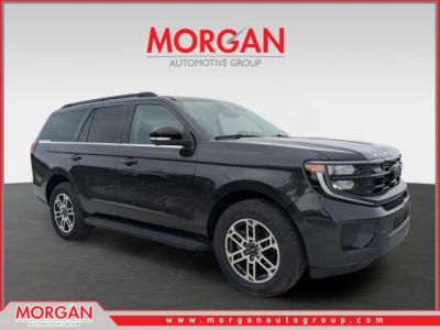 2026 Ford Expedition Active in Gray — front three-quarter view