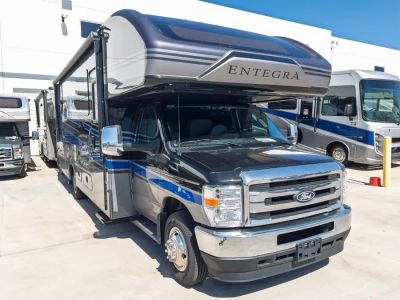 2027 Entegra ODYSSEY — front three-quarter view