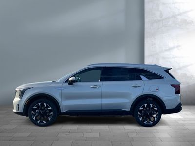 2026 Kia Sorento — rear three-quarter view