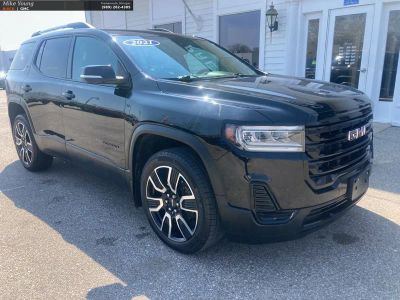 2021 GMC Acadia — rear three-quarter view