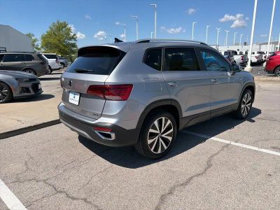 2023 Volkswagen Taos — rear three-quarter view