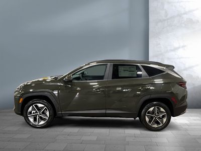 2026 Hyundai Tucson — rear three-quarter view