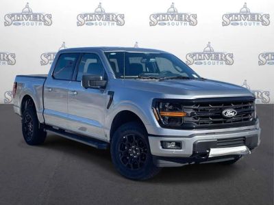 2026 Ford F-150 XLT in Silver — front three-quarter view