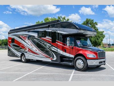 2022 Jayco Seneca Prestige — front three-quarter view