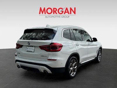 2021 BMW X3 — rear three-quarter view