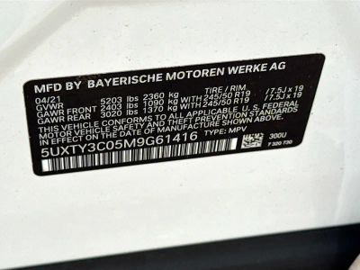 2021 BMW X3 — photo 44 view