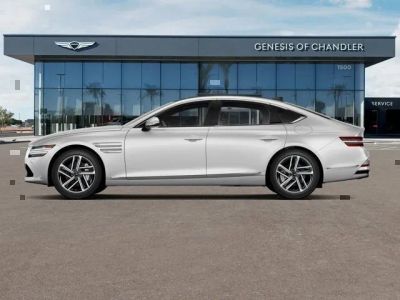 2026 Genesis G80 — rear three-quarter view