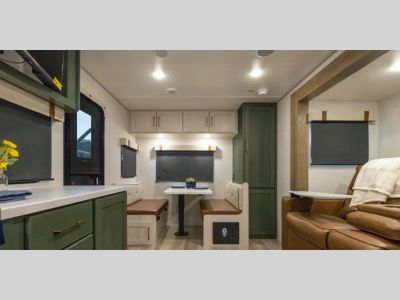 2027 Forest River RV No Boundaries — rear three-quarter view