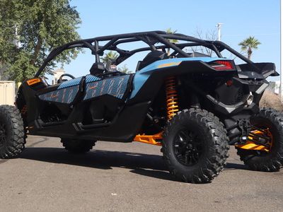 2026 Can-Am Maverick X3 MAX DS Turbo Scandi Blue & Orange Crush - Photo 4