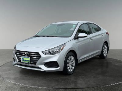 2021 Hyundai Accent — rear three-quarter view