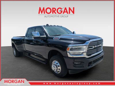 2024 Ram 3500 Laramie in Black — front three-quarter view
