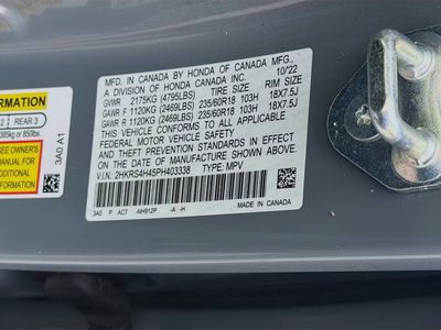 2023 Honda CR-V — photo 37 view