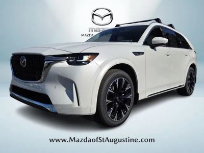 2026 Mazda CX-90 3.3 Turbo S Premium Plus in White — front three-quarter view