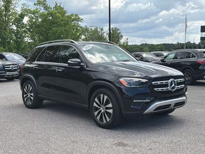 2026 Mercedes-Benz GLE 350 in Black — front three-quarter view