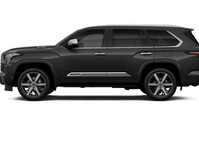 2026 Toyota Sequoia — rear three-quarter view