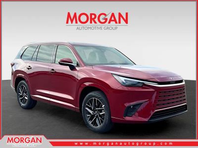 2026 Lexus TX 350 Premium in Matador Red — front three-quarter view