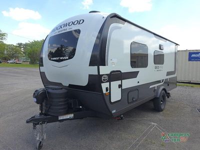 2026 Forest River Rockwood GEO Pro — rear three-quarter view