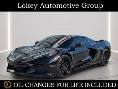2024 Chevrolet Corvette Z06 1LZ in Black — front three-quarter view