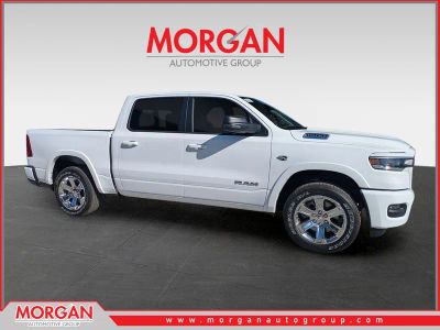 2026 Ram 1500 Big Horn/Lone Star in White — front three-quarter view
