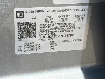 2023 Chevrolet Silverado 1500 — photo 39 view