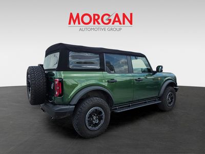 2022 Ford Bronco — rear three-quarter view