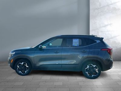 2024 Kia Seltos — rear three-quarter view