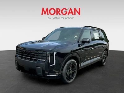 2027 Kia Telluride Hybrid — rear three-quarter view