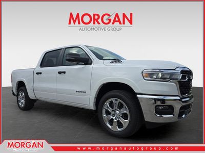 2026 Ram 1500 Big Horn/Lone Star in White — front three-quarter view