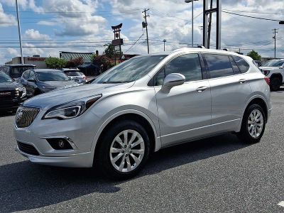 2017 Buick Envision — rear three-quarter view