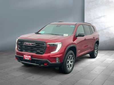 2026 GMC Acadia — front three-quarter view