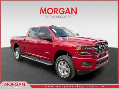 2026 Ram 2500 Big Horn in Red — front three-quarter view