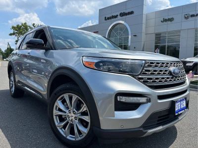 2023 Ford Explorer — rear three-quarter view