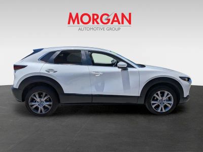 2021 Mazda CX-30 — rear three-quarter view
