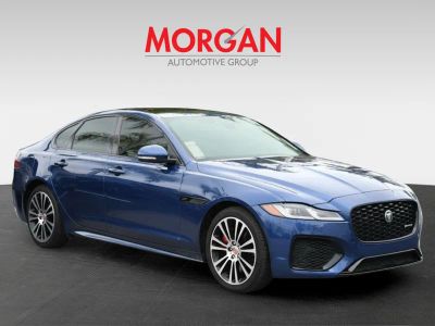 2022 Jaguar XF — rear three-quarter view