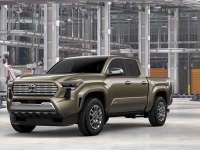 2026 Toyota Tacoma Limited in Bronze Oxide — front three-quarter view