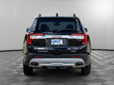 2023 GMC Acadia — rear three-quarter view