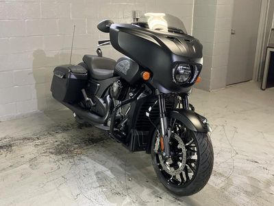 2025 Indian Motorcycle Chieftain PowerPlus Dark Horse w/PowerBand Audio Black Smoke - Photo 1
