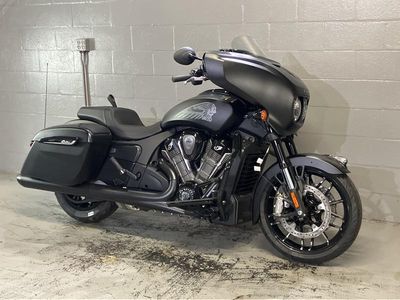 2025 Indian Motorcycle Chieftain PowerPlus Dark Horse w/PowerBand Audio Black Smoke - Photo 3
