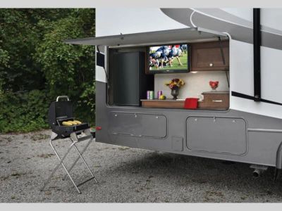 2018 Forest River RV Forester — front three-quarter view