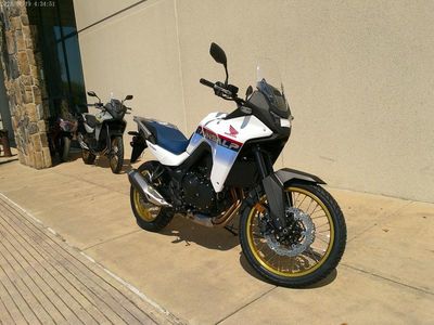 2025 Honda XL750S in WHITE — front three-quarter view