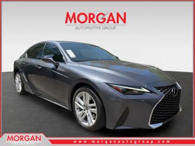 2024 Lexus IS 300 in Gray — front three-quarter view