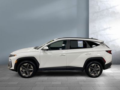 2026 Hyundai Tucson — rear three-quarter view