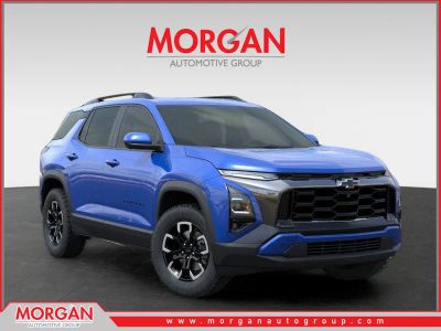 2026 Chevrolet Equinox FWD ACTIV in Reef Blue Metallic — front three-quarter view