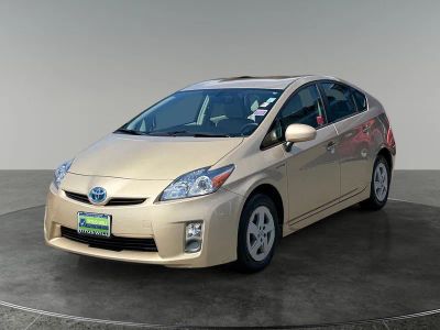2011 Toyota Prius — rear three-quarter view