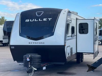 2026 Keystone RV Bullet Crossfire — rear three-quarter view